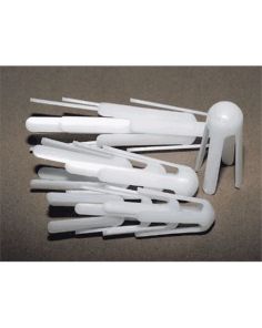 White Plastic Finger Splint Assortment (Pack of 12 Chaos Safety Supplies 431017