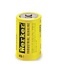 Werker D Alkaline Batteries Chaos Safety Supplies BATDCELL2PK