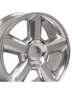 20" Replica Wheel CV83 Fits Chevrolet Tahoe Rim 20x8.5 Polished Wheel
