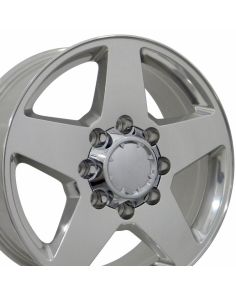20" Replica Wheel fits Chevy Silverado - CV91B Polished 20x8.5