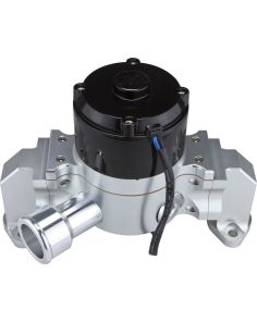 SBC Billet Alum Electric Water Pump Clear CVR PERFORMANCE 8550CL