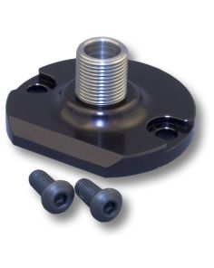 Billet Alum Spin On Filter Mount CVR PERFORMANCE OFA65