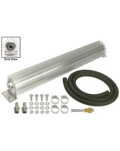 Heat Sink Trans Cooler 18in Long 3/8in NPT Inle DERALE 13255