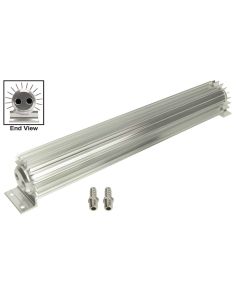 2 Pass Heat Sink Cooler 18in Long 1/4 NPT Inlet DERALE 13262