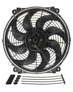 14in Tornado Electric Fan w/Standard Mount Kit DERALE 16624
