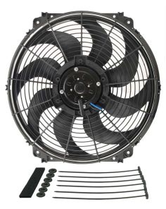 16in Tornado Electric Fan w/Standard Mount Kit DERALE 16626