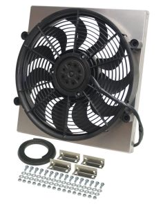 RAD Fan w/Alum Shroud Assembly DERALE 16816