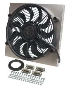 RAD Fan with Aluminum Shroud Assembly DERALE 16818