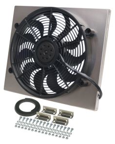 RAD Fan w/Alum Shroud Assembly DERALE 16821