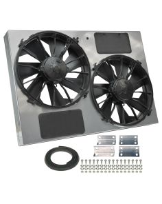 13in Dual High Output RAD Fans Puller DERALE 16927