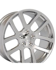 22" Replica Wheel DG51 Fits Dodge RAM Rim 22x10 Chrome Wheel