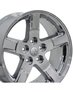 20" Replica Wheel DG62 Fits Dodge RAM Rim 20x9 Chrome Wheel