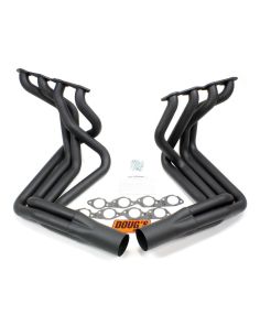 BBC Side Mount Headers - Black - 63-82 Vette DOUGS HEADERS D381-B