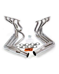 BBC Side Mount Headers - Chrome - 63-82 Vette DOUGS HEADERS D381-C