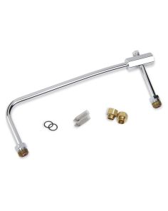 Chrome Fuel Line          DEMON CARBURETION 140057