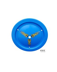 DOMINATOR RACING PRODUCTS 1012-D-BL Wheel Cover Dzus-On Blue