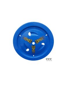 DOMINATOR RACING PRODUCTS 1013-D-BL Wheel Cover Dzus-On Blue
