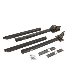 DETROIT SPEED ENGINEERING 010114DS Subframe Connector Kit Ford Mustang 79-93