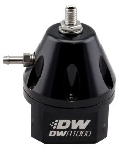 Fuel Pressure Regulator Adjustable  Black Finish DEATSCHWERKS 6-1000-FRB