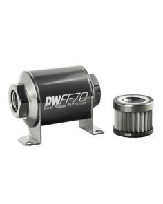 Fuel Filter 8an Female ORB Ports 70mm Length DEATSCHWERKS 8-03-070-010K
