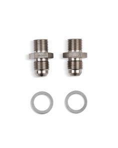 6an Male to 1/4-18 NPSM Adapter Fittings 2pk EARLS 940006ERL