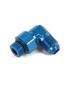 #6 Male 90 Deg to Male Swivel 9/16-18 O-Ring EARLS 949006ERL
