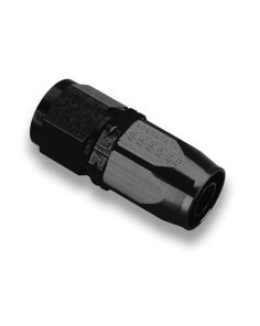 #4 Auto-Fit Str Hose End Black EARLS AT300104ERL