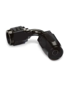 4 90 Degree Auto-Fit Hose End Black EARLS AT309104ERL