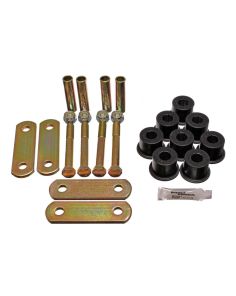 67-81 Camaro Shackle Set w/o Sprng Bush Black ENERGY SUSPENSION 3.2135G