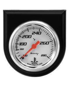 2.0 Dia Water Temp Gauge w/Black Panel EQUUS E5242