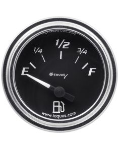 2.0 Dia Fuel Level Gauge Chrome EQUUS E7362