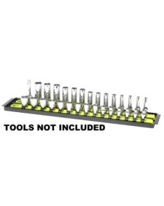 Hi-Viz 2 Rail Twist Lock Socket Boss 18  1/4 Drive ERNST MANUFACTURING INC 8461H