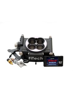Go EFI 4 600hp Basic Kit Matte Black FiTECH FUEL INJECTION 30002