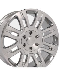 20" Replica Wheel FR98 Fits Ford Expedition Rim 20x8.5 Chrome Wheel