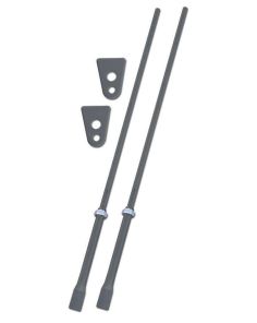 FIVESTAR 10001-75933 Body Brace Kit Aluminum Adjustable 2pk Premium