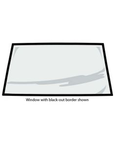 88 Monte Rear Window Flat .093 Uncoated FIVESTAR 600-6101