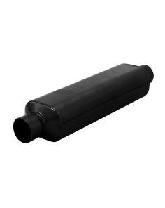 Hushpower II Muffler - 2.50 In/Out 18L 409S FLOWMASTER 12518409