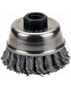 Firepower 1423-2115 CUP BRUSH, 4" KNOTTED WIRE