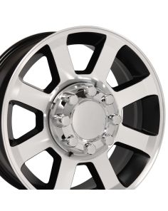 20" Replica Wheel FR78 Fits Ford Super Duty Rim 20x8 Machined Wheel