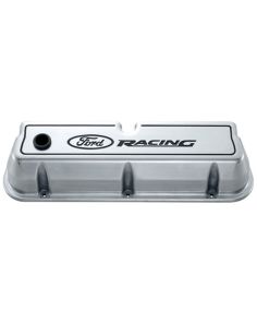 FORD 302-001 Die Cast Alm Valve Cover Set  w/Ford Racing Logo
