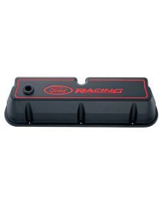 FORD 302-003 Die Cast Alm Valve Cover Set  w/Ford Racing Logo