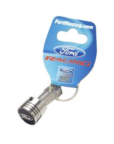 FORD 302-700 Piston Key Chain - Alm w/Ford Oval Logo