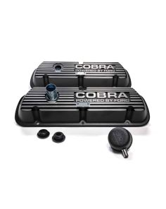 SBF Blk Crinkle Valve Covers FORD M-6582-A