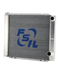 Radiator Chevy Double Pass 26in x 19in 16an FSR RACING 2619D2-16
