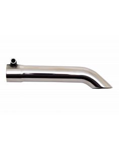 Stainless Turndown Exhau st Tip GIBSON EXHAUST 500415