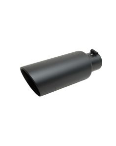 Black Ceramic Double Wal led Angle Exhaust Tip GIBSON EXHAUST 500637-B