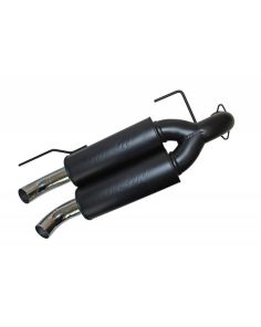 Polaris UTV Dual Exhaust Black Ceramic GIBSON EXHAUST 98014
