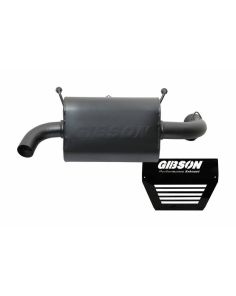 Polaris UTV Single Exhau st  Black Ceramic GIBSON EXHAUST 98020
