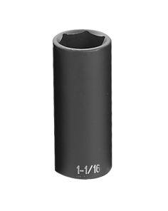 SOC 1-1/16 1/2D IMP 6PT DP Grey Pneumatic 2034D