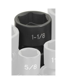 SOC 1-1/8 1/2D IMP UNIV 6PT Grey Pneumatic 2036U